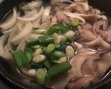 A picture of step 4 of Chicken ball Stew (Japanese Nabe).
