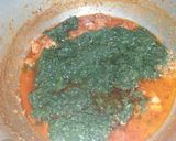 A picture of step 4 of Spinach Chicken.