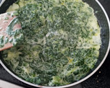 Foto del paso 3 de la receta: ~ Pechuga al horno rellena de espinacas con nata ~