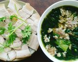 Hình bước làm 5 của món Canh cua rau đay