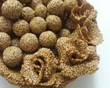 A picture of step 9 of Laddu basket.