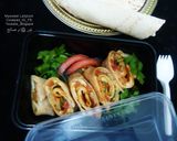 Foto langkah ke 5 dari resep Sandwich Gulung Isi Telur.