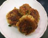 Chicken carrot potato mint cutlets recipe step 5 photo