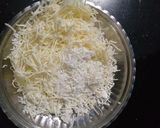 A picture of step 2 of Paneer cheese ball.