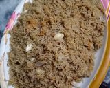 A picture of step 8 of Gurr ke rice.