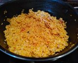 A picture of step 6 of Moong Dal Khichdi.