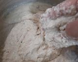 A picture of step 5 of Sel roti.