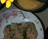 Foto langkah ke 1 dari resep Rolade ayam sayur.