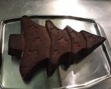 Une image de l'étape 12 de Gâteau sapin chocolat noir et amandes.