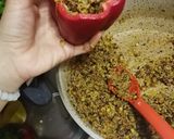 عکس مرحله 2 از دستور دلمه دلبر رنگی رنگی