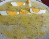 Kapros zöldségleves főtt tojással recept fázis 8 fotója