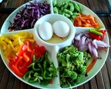 ক্যাপ্সিকাম রং বাহার (capsicum rong bahaar recipe in Bengali) রেসিপি ধাপ - 1 ছবি