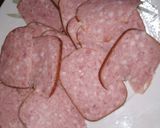 Pas rețetă Clătite umplute cu cașcaval și salam 🧀🥓 1 fotografie