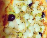 صورة لخطوة 15 من وصفة بيتزا 🍕 بعجينة سحرية 🔥🔥