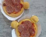 Gambar langkah 2 resipi Pepperoni Pizza With Choco Bun.