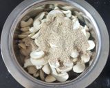 A picture of step 2 of Khoya Kaju.