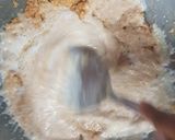 A picture of step 5 of Moong dal halwa.