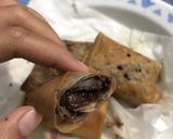 Foto langkah ke 1 dari resep Lumpia cokelat simple/chocolava lumpia.