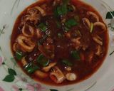 Foto langkah ke 2 dari resep Cumi saos padang ky seafood pinggirjalan.