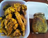 Foto langkah ke 7 dari resep Bebek ungkep empuk dan bumbu kuning.
