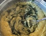 Foto del paso 4 de la receta: Polenta cremosa con champiñones y garbanzos horneados