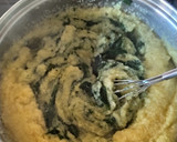Foto del paso 4 de la receta: Polenta cremosa con champiñones y garbanzos horneados