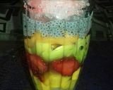 Foto langkah ke 3 dari resep Es serut pelangi.