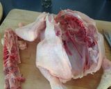 A picture of step 2 of Spatchcocked Roast Chicken.