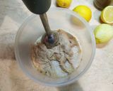 A picture of step 3 of Fish Roe Mousse, Commonly Known as Taramosalata. Fluffy and Extra Velvety.