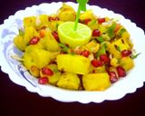 A picture of step 5 of Sweet potato chaat.