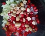 A picture of step 2 of Makhana Bhel.