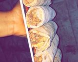 A picture of step 1 of Shawarma.