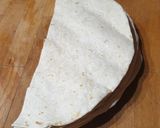 Une image de l'étape 1 de Pizzas 🍕 wrap en triangles 😋 au poulet cheddar.