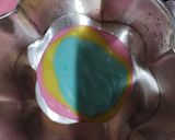 Foto langkah ke 5 dari resep Unicorn/Rainbow Milk Puding.