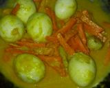 Foto langkah ke 11 dari resep Telur Kuah Acar Kuning #Dandelion.