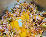 Foto del paso 3 de la receta: Tarta de jamón y queso rápida