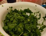 Spinach with egg recipe step 1 photo
