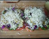 A picture of step 5 of Veg Cheese Grilled Sandwich (Mumbai Street Style).