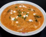 A picture of step 5 of Methi Matar Malai.