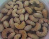Foto langkah ke 1 dari resep Cashew milk / susu kacang mete.
