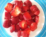 A picture of step 1 of Strawberry Short Cake.