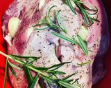 Fokhagymával tűzdelt, rozmaringos sült bárány ❤️❤️ recept fázis 1 fotója