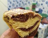 Foto langkah ke 6 dari resep Bolu/Cake Marmer Keto/DEBM Anti Gagal.