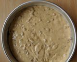 A picture of step 9 of Pecan layer cake.