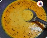 A picture of step 6 of Rajasthani Gatte ki sabzi (no onion no garlic).