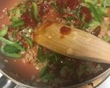 A picture of step 6 of Flower Manchurian.