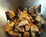 A picture of step 10 of Poke meets Congee.