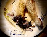 Une image de l'étape 1 de Cuisse de poulet en restes.