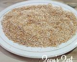 A picture of step 4 of Amaranth Popcorn.