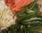 Foto del paso 1 de la receta: Low mein de tallarines con kanikama